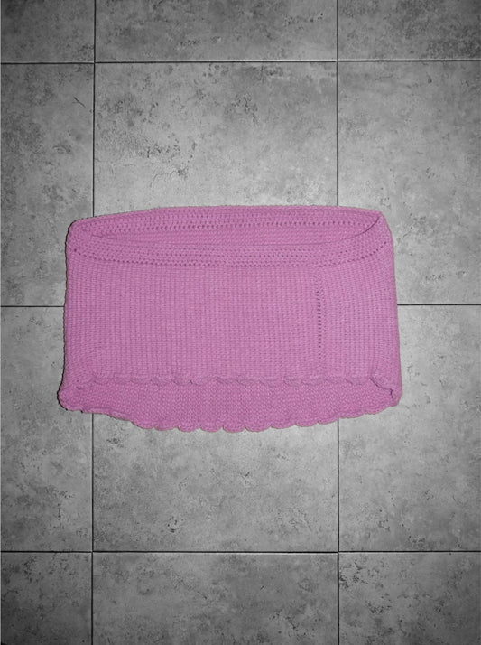 Ruffled Edge Mini Skirt