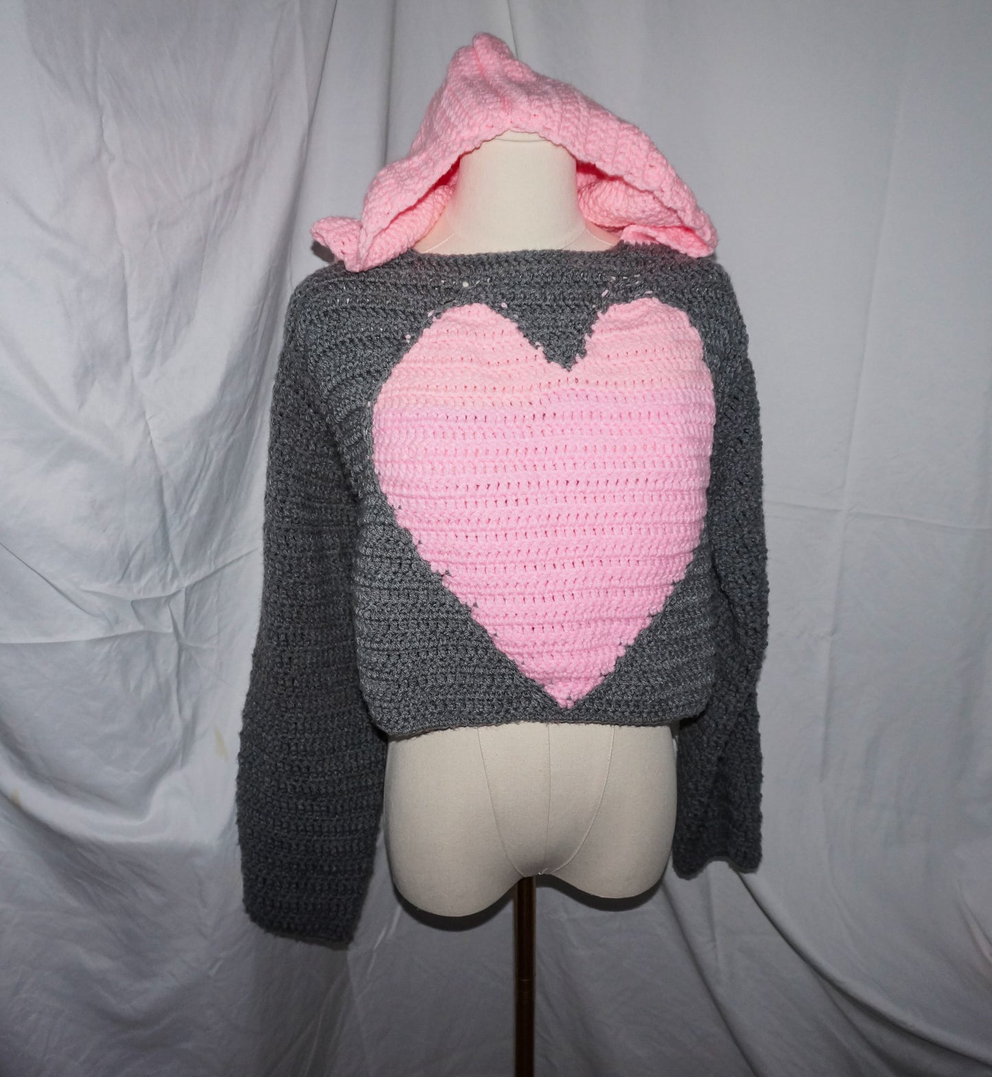 Pink Heart Hoodie
