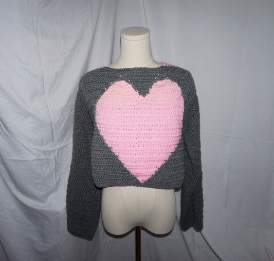 Pink Heart Hoodie