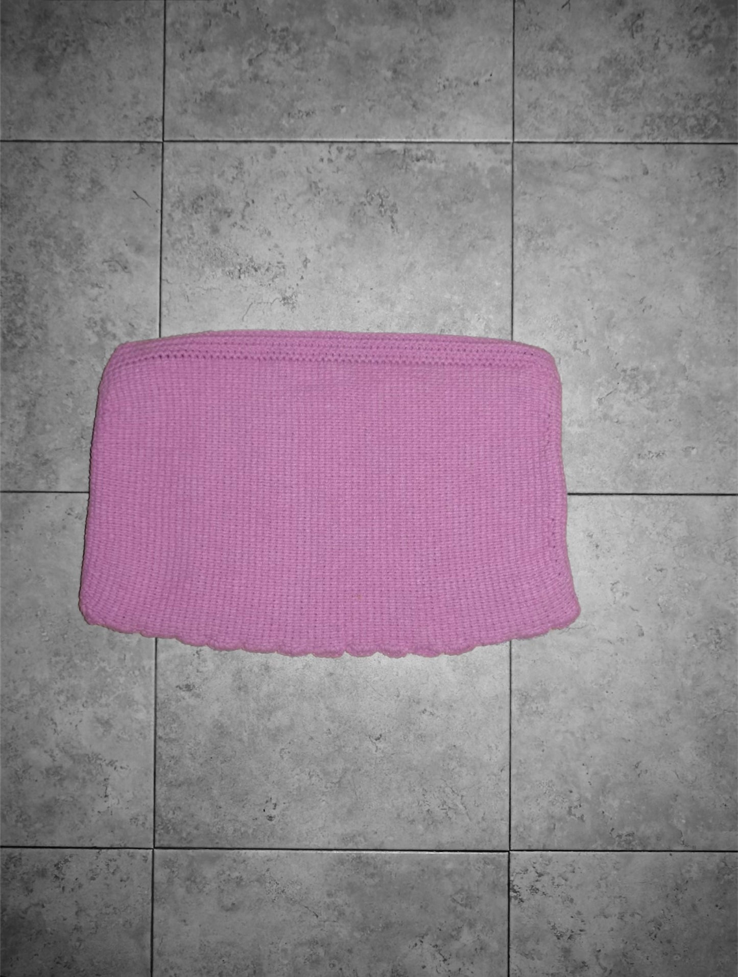 Ruffled Edge Mini Skirt