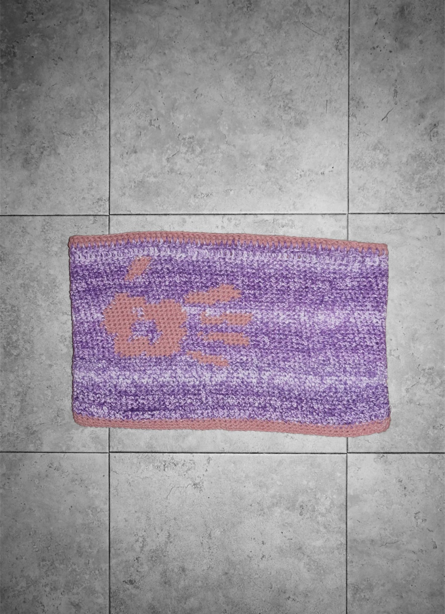 Slap Print Mini Skirt